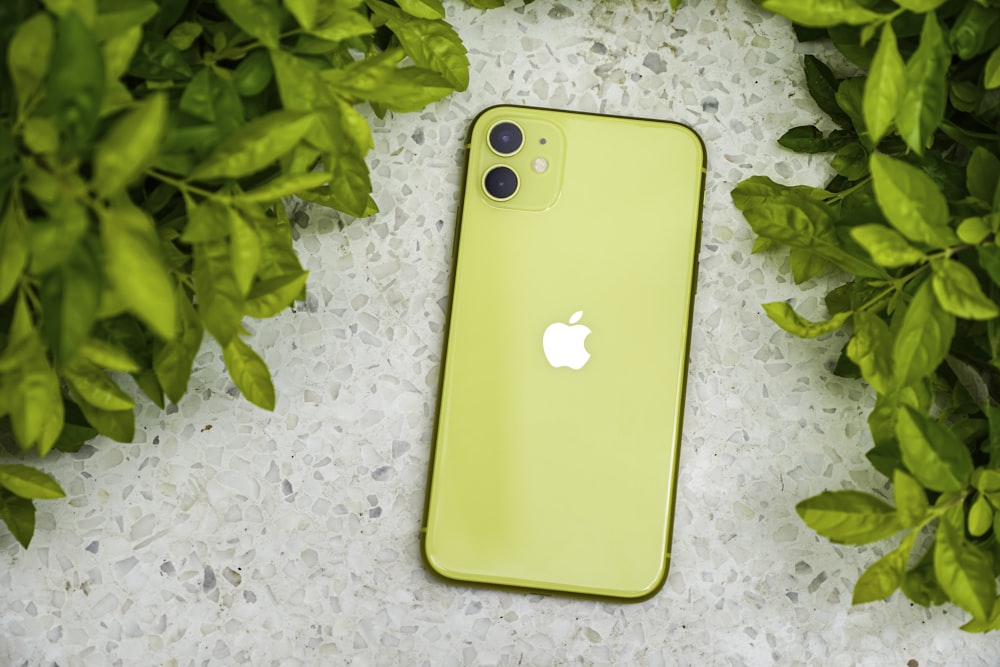 Smartphone on display